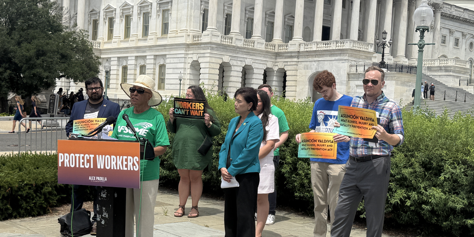 As temperatures soar, AFSCME members fight for new heat standard legislation 